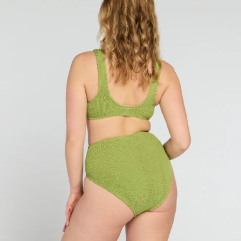 NWT Youswim Eva High Waist Two-Piece in Fern - Picture 2 of 5